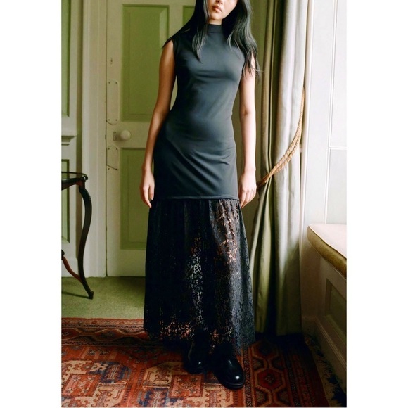 NWOT SEA New York Lace-Trimmed Sleeveless Suzy Dress